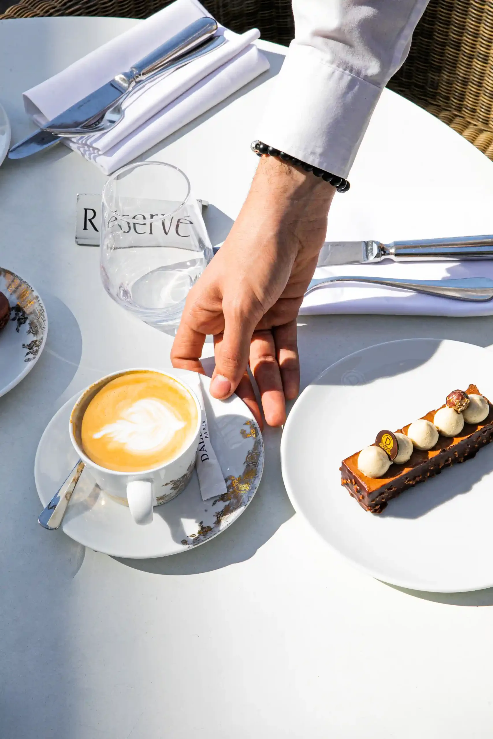 Cafe Dalloyau en terrasse Cafe Dalloyau en terrasse